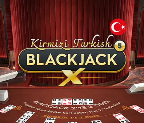 Kirmizi Turkish Blackjackx 5